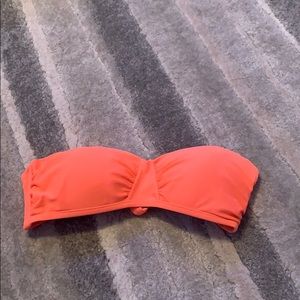 Target pink bandeau swim suit